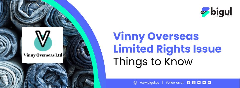 Vinny Overseas Rights Issue